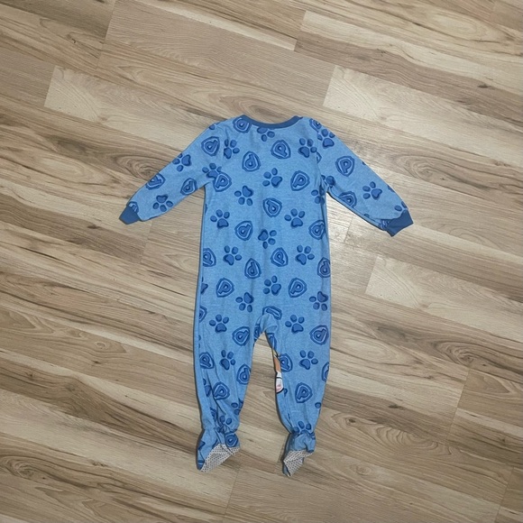 Nickelodeon Paw Patrol blue footie pajamas size 3T - Picture 3 of 4